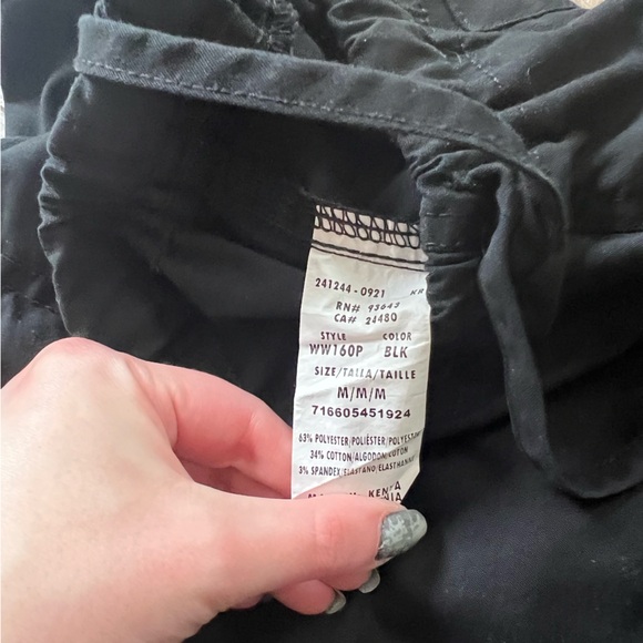 Cherokee Black Scrub Pants - Picture 2 of 3